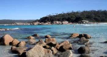 Les plages de la Tasmanie
